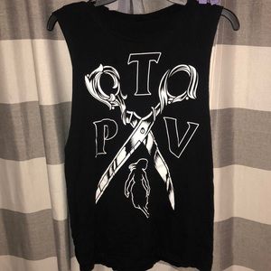 Pierce the Veil sleeveless tee szXL